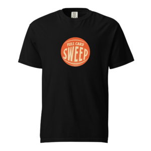 Full Card Sweep T-Shirt with Large Logo